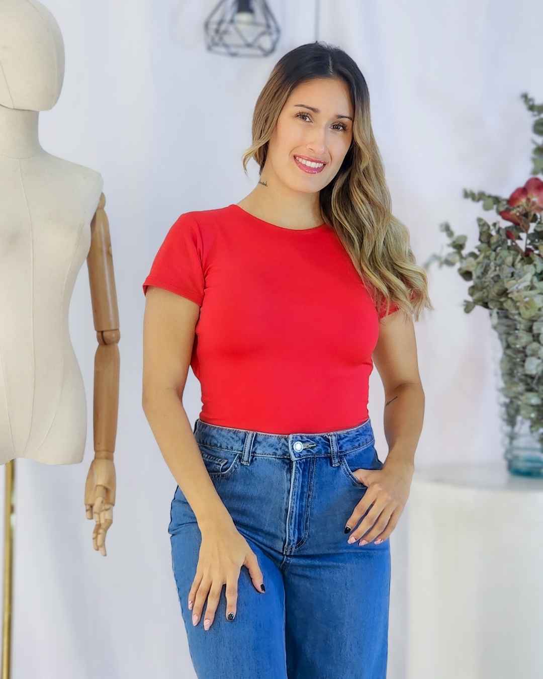 Body Manga Rodada Espalda Descubierta