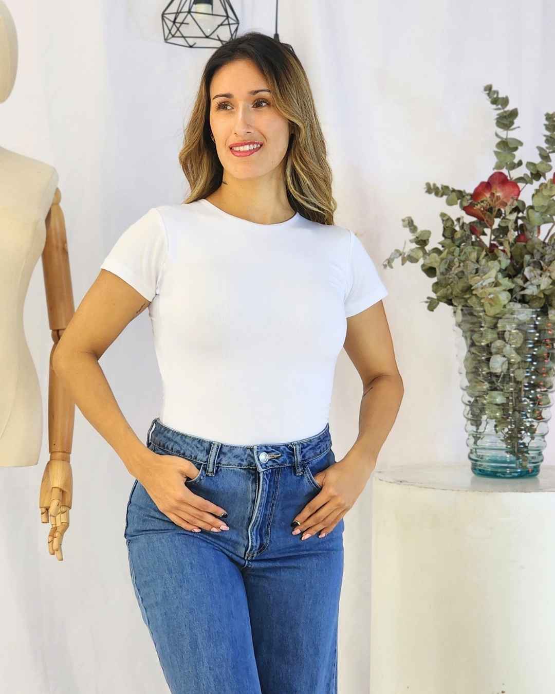 Body Manga Rodada Espalda Descubierta