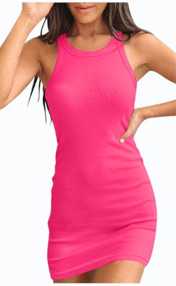 Vestido Esqueleto Rib Corto