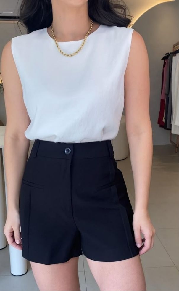 Blusa Larga Siza Tela Fría