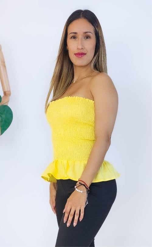 Blusa Corrugada Bolero