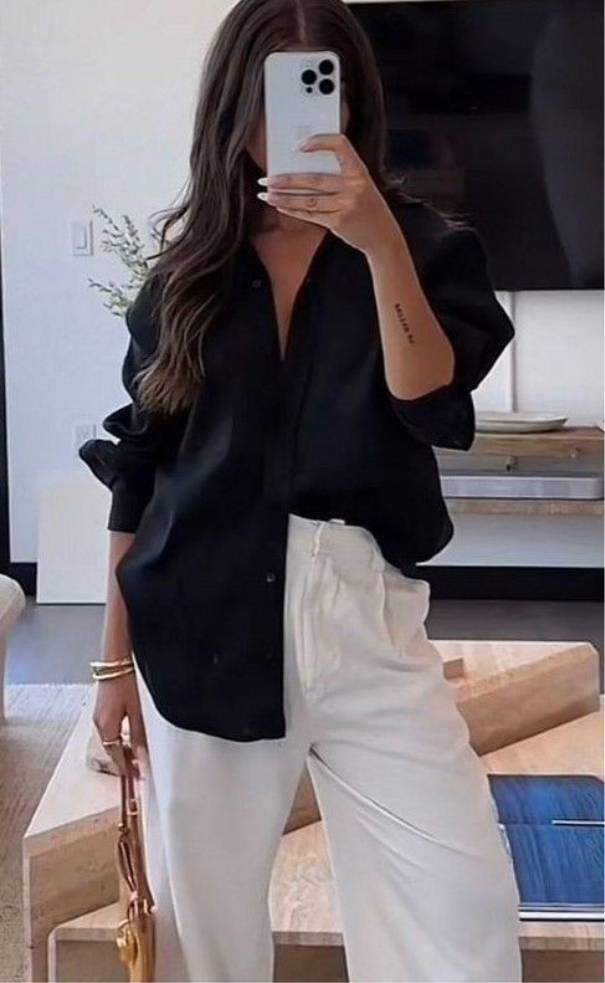 Camisa Oversize Popelina